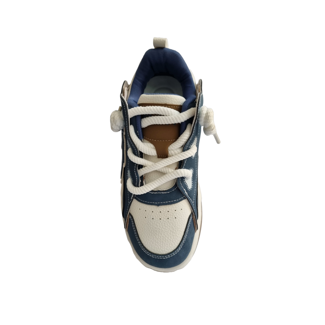 Ogiy lace-up sneakers in blue
