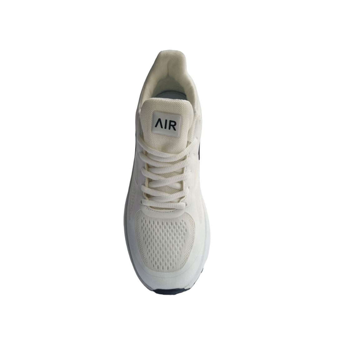 Velociti Glide – White Running Sneakers for Men | Lightweight & Breathable Sports Shoes - VELOCITI
