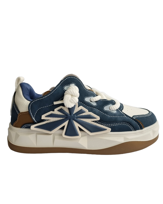 Velociti Ogiy 2 Blue chunky sneakers for men

