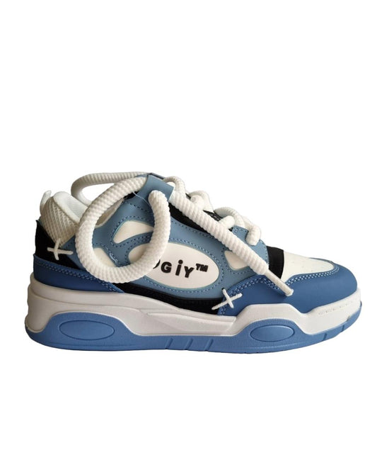 Velociti Ogiy Blue chunky sneakers for men

