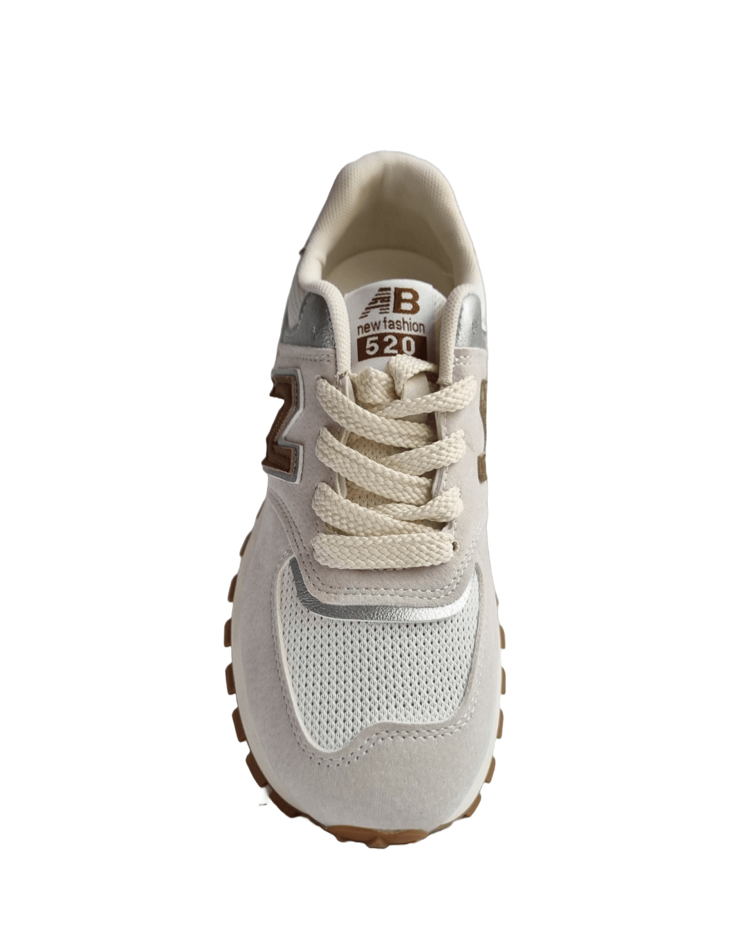 Velociti runners sneakers for women in beige color