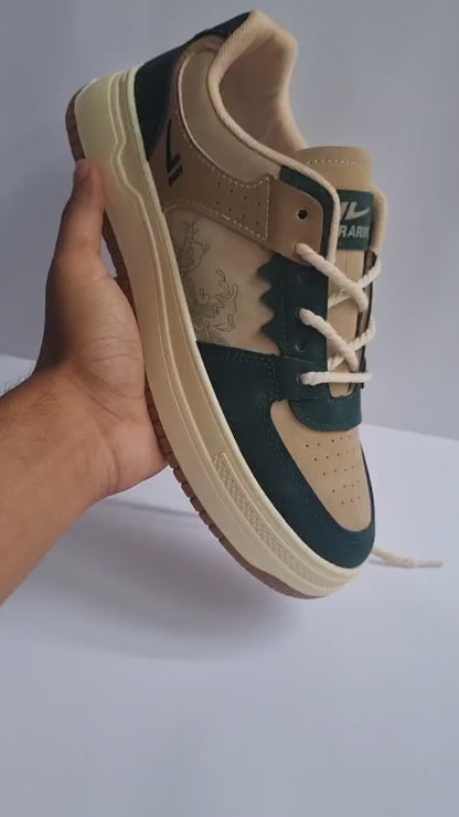 Beige color sneakers